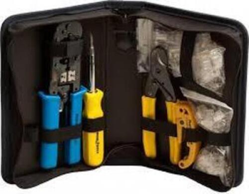 DESCRIPTION: (1) ALL-IN-ONE MOD PLUG KIT BRAND/MODEL: PLATINUM TOOLS #90109 RETAIL$: $85.00 EA QTY: 1