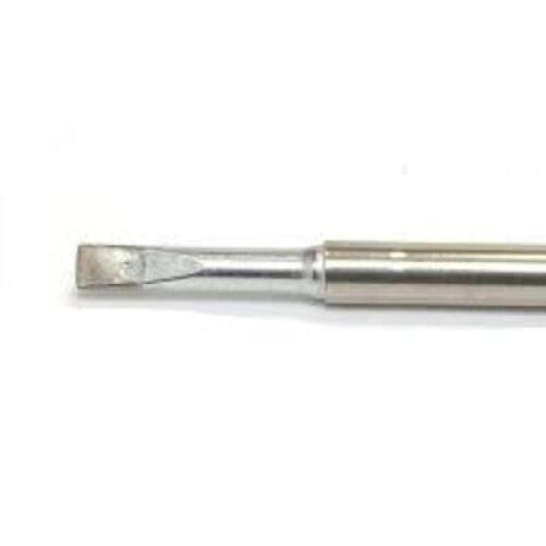 DESCRIPTION: (4) T15-DL4 LONG CHISEL SOLDER TIPS BRAND/MODEL: HAKKO T15-DL4 RETAIL$: $ 17.29 EA SIZE: 4MM QTY: 4