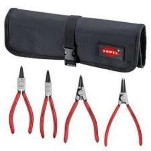 DESCRIPTION: (1) SET OF (4) SNAP RING PLIERS BRAND/MODEL: KNIPEX SIZE: 00-19-56 RETAIL$: $89.29 EA QTY: 1