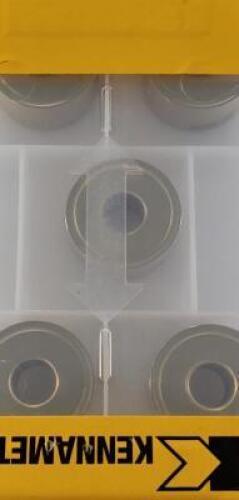 DESCRIPTION: (20) RNMG-88C3S MILLING INSERTS BRAND/MODEL: KENNAMETAL RNMG-88C-3S RETAIL$: $78.93 PER INSERT QTY: 20