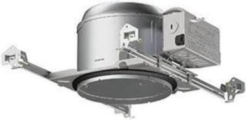 DESCRIPTION: (2) SHALLOW CEILING NEW CONSTRUCTION RECESSED HOUSING BRAND/MODEL: HALO #E27ICAT INFORMATION: BLACK SIZE: 6" RETAIL$: $14.10 EA QTY: 2