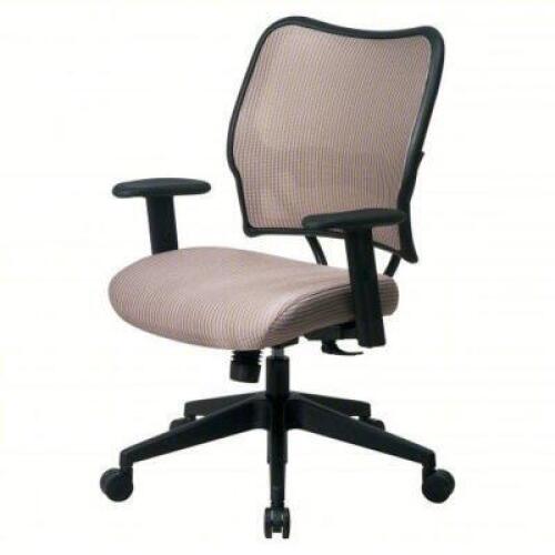 DESCRIPTION: (1) OFFICE CHAIR BRAND/MODEL: OFFICE STAR #15Z298 SIZE: Ht, Brown, Fabric Material, 17 3/4 in Back Ht, 19 1/4 in Seat Wd RETAIL$: $369.75