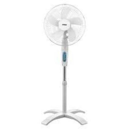 DESCRIPTION: (1) OSCILLATING STAND FAN BRAND/MODEL: OPTIMUS #F1760-A SIZE: 16" RETAIL$: $74.49 EA QTY: 1