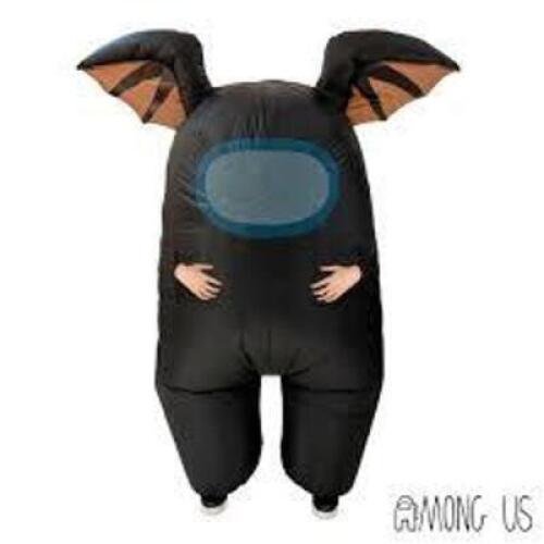 DESCRIPTION: (1) HALLOWEEN COSTUME BRAND/MODEL: AMONG US BAT INFLATABLE COSTUME RETAIL$: $50.00 EA QTY: 1