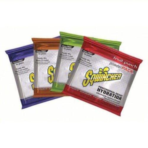 DESCRIPTION: (1) CASE OF (32) SPORTS DRINK MIX BRAND/MODEL: SQWINCHER #31XH80 INFORMATION: fruit Punch; Grape; Lemon-Lime; Orange SIZE: 2.5 GAL YIELD