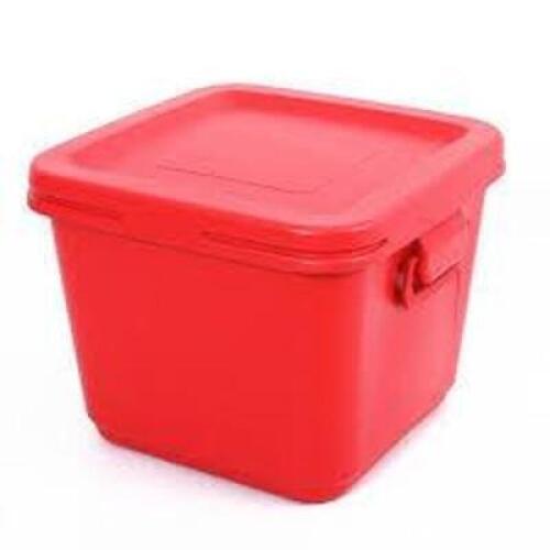 DESCRIPTION: (2) PLASTIC STORAGE BINS FOR MEDICAL WASTE BRAND/MODEL: STERICYCLE INFORMATION: RED SIZE: NO LID RETAIL$: $45.25 EA QTY: 2