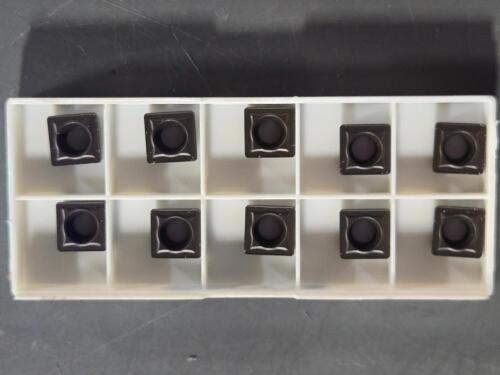 DESCRIPTION: (10) CARBIDE TURNING INSERTS BRAND/MODEL: SECO SCGX09T308-P2 RETAIL$: $189.90 QTY: 10