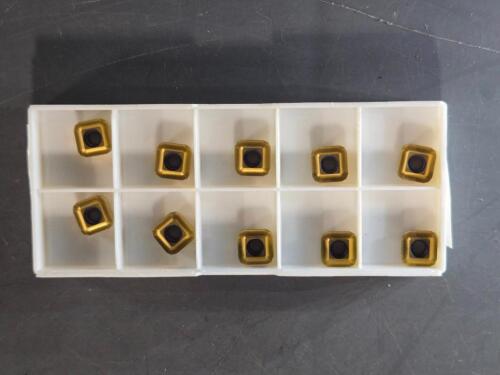 DESCRIPTION: (20) SPGX0703-C1 CARBIDE DRILLING INSERTS BRAND/MODEL: SECO SPGX0703-C1 T400D RETAIL$: $370.00 QTY: 20