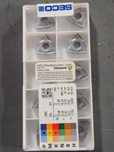 DESCRIPTION: (20) CARBIDE TURNING INSERTS BRAND/MODEL: SECO WNMG432-MS TP0501 RETAIL$: $430.00 QTY: 20