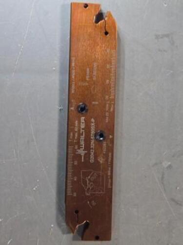 DESCRIPTION: (2)_INDEXABLE DEEP PARTING CUT-OFF BLADE BRAND/MODEL: WALTER G2042.32N-5T60SX-P RETAIL$: $521.01 QTY: 2