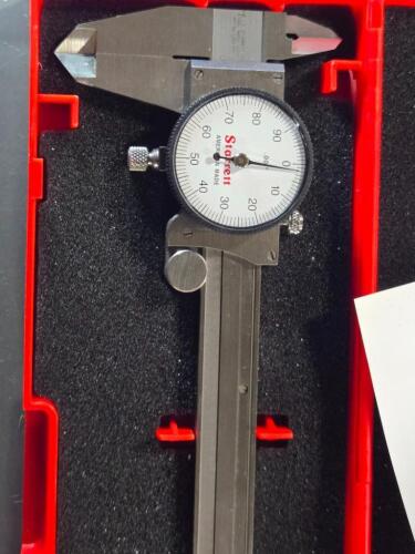 DESCRIPTION: (1) DIAL CALIPER BRAND/MODEL: STARRETT 64514 SIZE: 6" RANGE RETAIL$: $308.16 QTY: 1