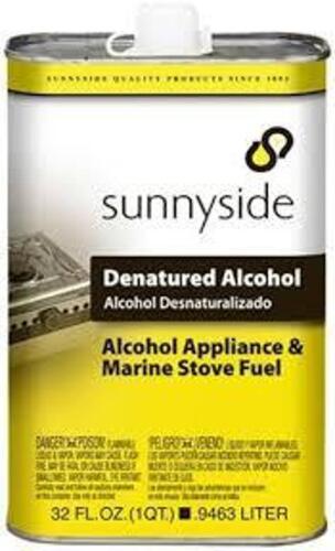 DESCRIPTION: (4) DENATURED ALCOHOL BRAND/MODEL: SUNNYSIDE #20K853 SIZE: 32 FL.OZ RETAIL$: $8.79 EA QTY: 4