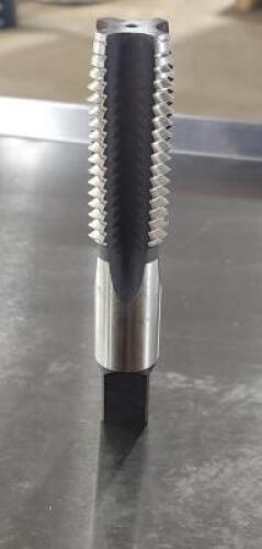 DESCRIPTION: (2) PLUG STRAIGHT FLUTE TAPS BRAND/MODEL: REGAL 0808270026 RETAIL$: $ 60.00 EACH SIZE: 1*1/8-7 NC HSG QTY: 2