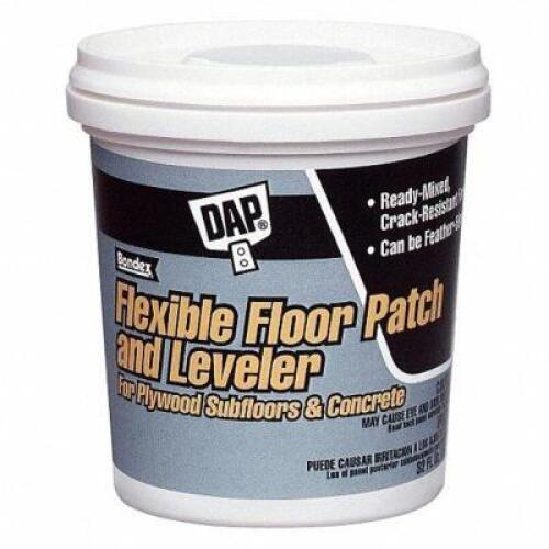 DESCRIPTION: (2) FLEXIBLE FLOOR PATCH AND LEVELER BRAND/MODEL: DAP #10L516 RETAIL$: $47.96 EA SIZE: 1 GAL QTY: 2