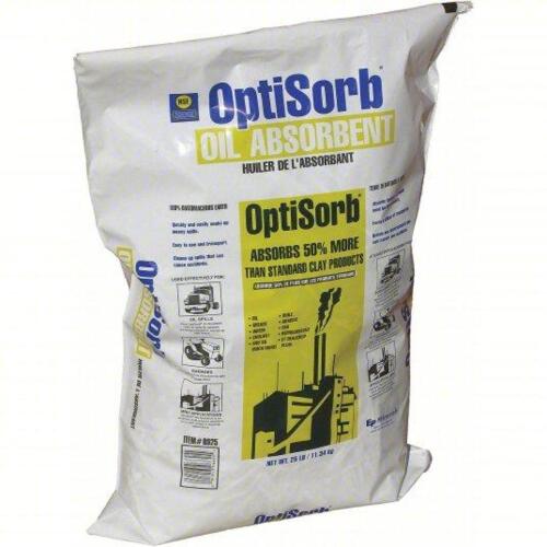 DESCRIPTION: (2) BAGS OF OIL ABSORBENT BRAND/MODEL: OPTISORB #6RKJ5 SIZE: 10 QT RETAIL$: $14.33 EA QTY: 2