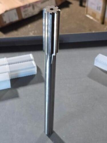 DESCRIPTION: (3) HSS SS/SF CHUCKING REAMERS BRAND/MODEL: ALVORD POLK 00203 SIZE: 20.5mm RETAIL$: $352.08 QTY: 3