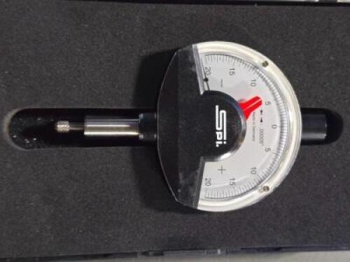 DESCRIPTION: (1) DIAL COMPARATOR GAGE BRAND/MODEL: SPI 54-251-4 SIZE: .00005 +/- .002 RETAIL$: $297.46 QTY: 1