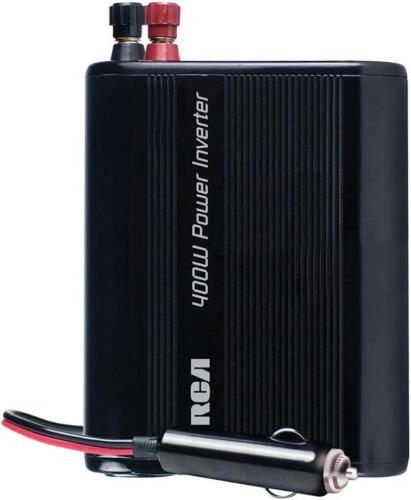 DESCRIPTION: (1) POWER INVERTER BRAND/MODEL: RCA INFORMATION: 400W, 2 AC & 1 USB OUTLET QTY: 1