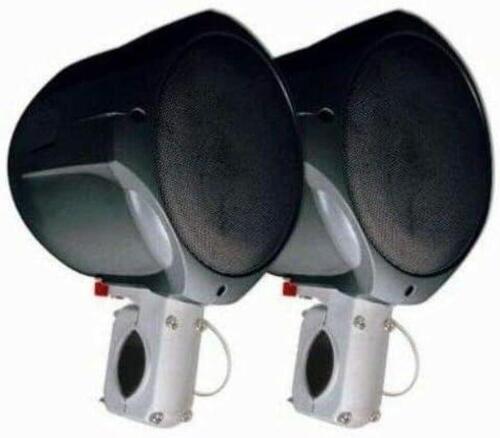 DESCRIPTION: (1) PAIR OF 2-WAY MARINE SPEAKERS BRAND/MODEL: MCM/60-10021 INFORMATION: 100W/200W (RMS/max) @ 4ohm Frequency response: 40Hz~20KHz Sensit