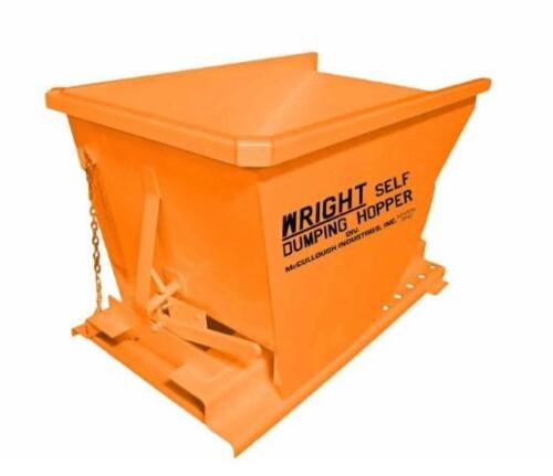 DESCRIPTION: (1) SELF DUMPING HOPPER BRAND/MODEL: MCCULLOUGH INDUSTRIES INFORMATION: 7000LB WEIGHT CAPACITY, 5 CUYD RETAIL$: $4,036.80 SIZE: 99.75" X