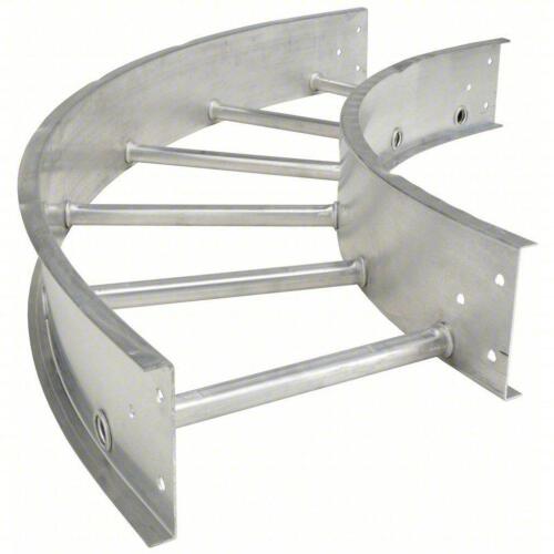 DESCRIPTION: (4) LADDER WIRE TRAY HORIZONTAL ELBOW BRAND/MODEL: COPE/2HCL6 INFORMATION: 75LB CAPACITY, ALUMINUM, LOCATED AT SHAPIRO METAL SUPPLY RETAI