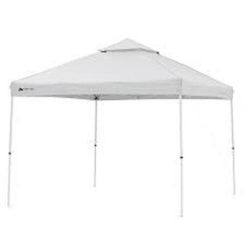 DESCRIPTION: (1) INSTANT CANOPY BRAND/MODEL: OZARK TRAIL INFORMATION: WHITE SIZE: 12' X 12' RETAIL$: $250.00 EA QTY: 1