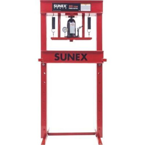 DESCRIPTION: (1) MANUAL SHOP PRESSBRAND/MODEL:&nbsp;SUNNEXINFORMATION: 20 TONRETAIL$: $$979QTY: 1