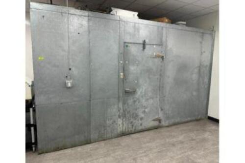 DESCRIPTION IMPERIAL WALK-IN COOLER WITH (3) GLASS DOOR & (1) ACCESS DOOR BRAND / MODEL: IMPERIAL ADDITIONAL INFORMATION : THIS COOLER HAS BEEN PROFES