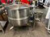 DESCRIPTION CLEVELAND 40 GALLON NATURAL GAS TILTING KETTLE BRAND / MODEL: CLEVELAND KGL-40-T ADDITIONAL INFORMATION NATURAL GAS, 120 VOLT, 1 PHASE. RE
