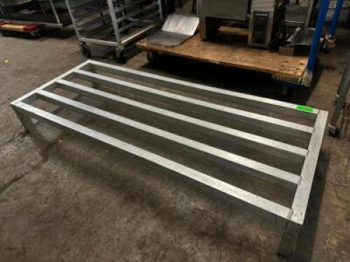 DESCRIPTION 60" ALUMINUM DUNNAGE RACK LOCATION BAY 6 QTY 1