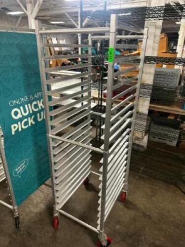 DESCRIPTION TWENTY PAN ROLL ABOUT TRAY RACK BRAND / MODEL: WINHOLT LOCATION BAY 6 QTY 1