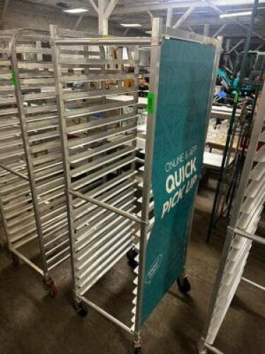 DESCRIPTION TWENTY PAN ROLL ABOUT TRAY RACK BRAND / MODEL: WINHOLT LOCATION BAY 6 QTY 1