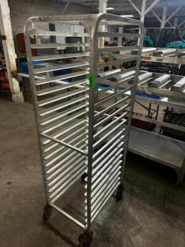 DESCRIPTION TWENTY PAN ROLL ABOUT TRAY RACK BRAND / MODEL: WINHOLT LOCATION BAY 6 QTY 1