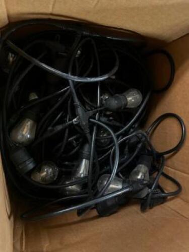DESCRIPTION (2) ASSORTED BOXES OF PATIO STRAND LIGHTS. THIS LOT IS: ONE MONEY LOCATION BAY 6 QTY 1