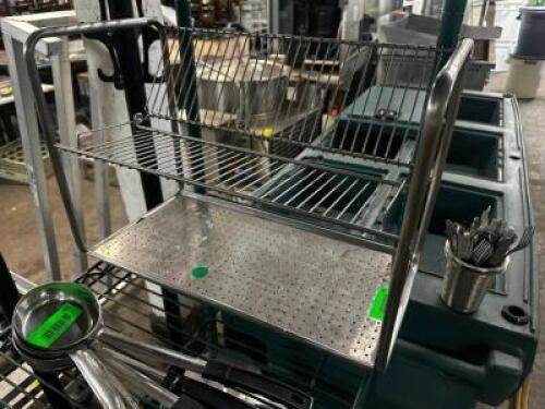 DESCRIPTION 20" STAINLESS DISH RACK LOCATION BAY 6 QTY 1
