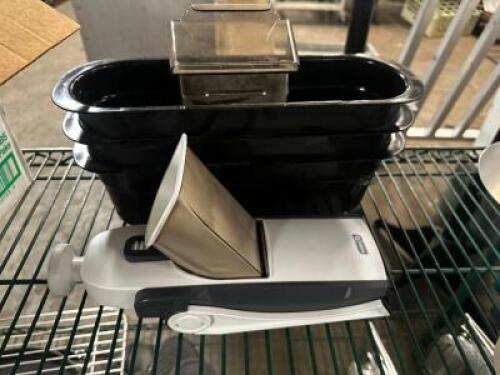DESCRIPTION MANDOLIN SLICER. LOCATION BAY 6 QTY 1