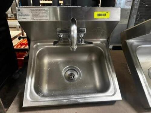 DESCRIPTION WALL MOUNTED STAINLESS HAND SINK LOCATION BAY 6 QTY 1