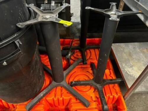 DESCRIPTION (5) HEAVY DUTY TABLE BASES. THIS LOT IS: SOLD BY THE PIECE LOCATION BAY 6 QTY 5