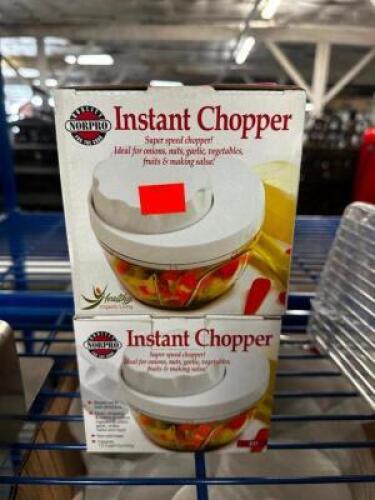 DESCRIPTION (2) INSTANT CHOPPER ( NEW ) THIS LOT IS: SOLD BY THE PIECE LOCATION BAY 6 QTY 2