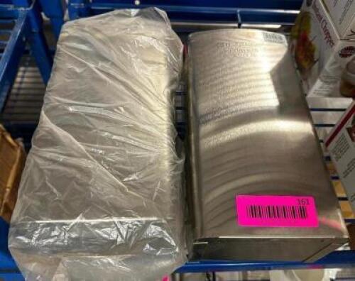 DESCRIPTION (2) STAINLESS BOTTLE CAP CATCHES. THIS LOT IS: SOLD BY THE PIECE LOCATION BAY 6 QTY 2