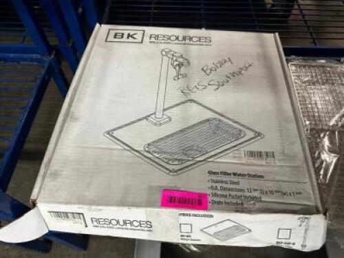 DESCRIPTION BK RESOURCES GLASS FILLER WATER STATIONS. ( NEW ) ADDITIONAL INFORMATION RETAILS FOR $196 LOCATION BAY 6 QTY 1