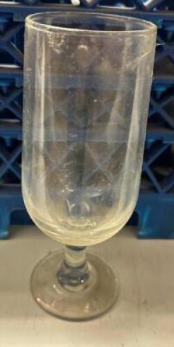 DESCRIPTION (20) WATER GOBLETS ADDITIONAL INFORMATION W/ GLASS RACK THIS LOT IS: SOLD BY THE PIECE LOCATION BAY 6 QTY 20