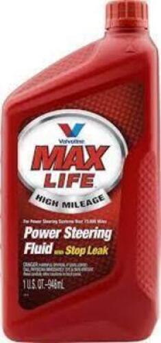 DESCRIPTION: (4) POWER STEERING FLUID BRAND/MODEL: VALVOLINE MAXLIFE #VV335 RETAIL$: $10.00 EA SIZE: 1 QT QTY: 4
