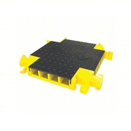 DESCRIPTION: (1) CABLE MANAGEMENT PIECE INFORMATION: YELLOW QTY: 1