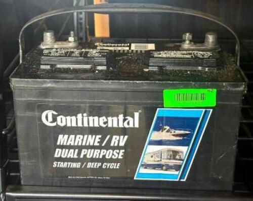 TM-27 CONTINENTAL MARINE / RV DUAL PURPOSE DEEP CYCLE BATTERY