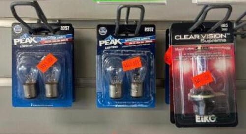 (6) - PC. LOT OF ASSORTED AUTOMOTIVE LAMPS