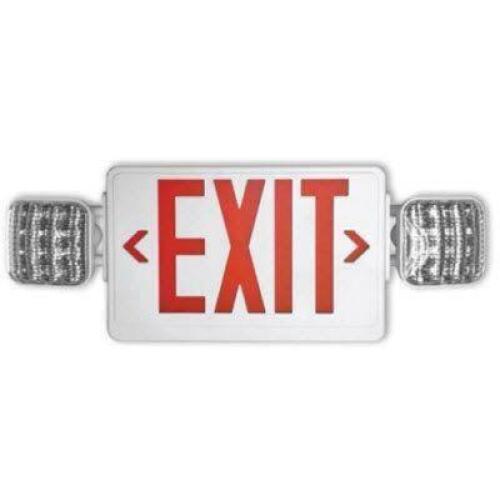 EXT10211 Best Lighting LED Combo Exit Sign and Emergency Light