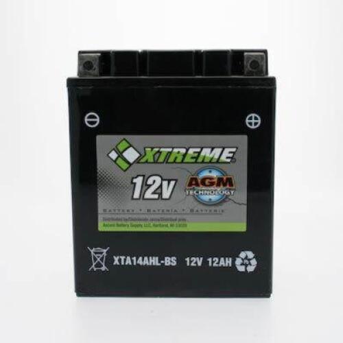 CYLA14AHLBSXTA Xtreme 14AHL-BS 12V 205CCA AGM Powersport Battery