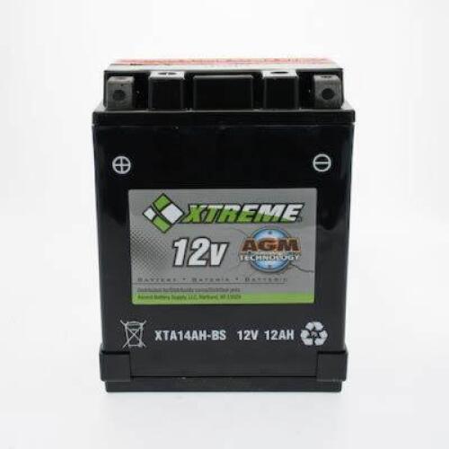 CYLA14AHBSXTA Xtreme 14AH-BS 12V 205CCA AGM Powersport Battery