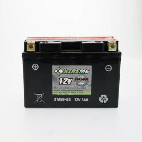 CYLA9B4XTA Xtreme 9B-BS 12V 110CCA AGM Powersport Battery